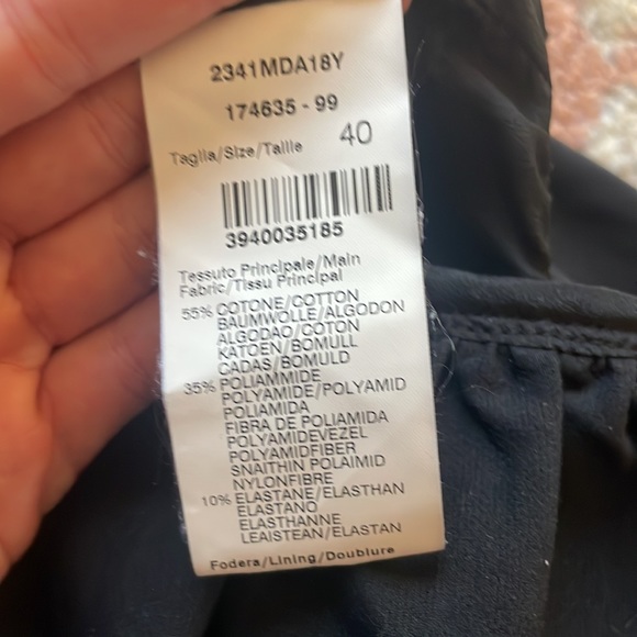 MSGM one shoulder ruffle sleeve jumpsuit - Picture 6 of 6